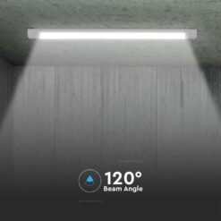 LED Πρισματικό Γραμμικό Φωτιστικό 150cm 50W V-TAC 6000lm Φυσικό Λευκό 4000K – 8050