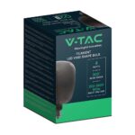 Λάμπα LED E27 Filament vase shape 4W γυαλί μαύρο  V-TAC – 8056