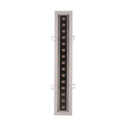 ΣΠΟΤ ΧΩΝΕΥΤΟ ΓΡΑΜΜΙΚΟ LED ΜΟΝΟ 12W 4000K ΛΕΥΚΟ/ ΜΑΥΡΟ PRO EUROLAMP 145-55092