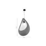 InLight Κρεμαστό φωτιστικό από Fiberglass 1XE27 ( 4054 )