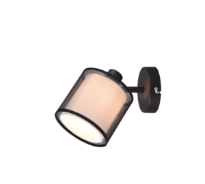 Φωτιστικό Spot Trio Lighting BURTON  1x E14 Μαύρο Ματ Μεταλλικό   – 811400132