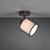 Φωτιστικό Spot Trio Lighting BURTON  1x E14 Μαύρο Ματ Μεταλλικό   – 811400132