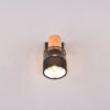 Επιτοίχιο Φωτιστικό NANDINI Trio Lighting 1x E14 Χρώματος Μαύρο Ματ & Ξύλο – 811700132