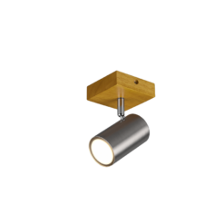 Σποτ Trio Lighting   GU10 Νίκελ Ματ Μεταλλικό    812400107