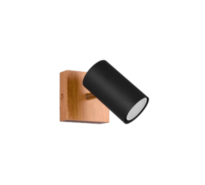 Σποτ Trio Lighting   GU10 Μαύρο Ματ Μεταλλικό    812400132