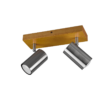 Σποτ Trio Lighting   2xGU10 Νίκελ Ματ Μεταλλικό    812400207