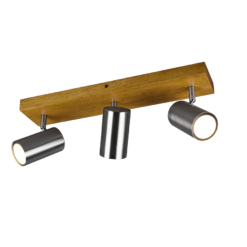 Σποτ Trio Lighting   3xGU10 Νίκελ Ματ Μεταλλικό    812400307