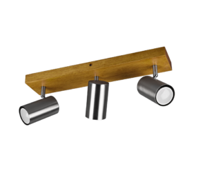 Σποτ Trio Lighting   3xGU10 Νίκελ Ματ Μεταλλικό    812400307