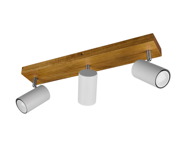 Σποτ Trio Lighting   3xGU10 Λευκό Ματ Μεταλλικό    812400331