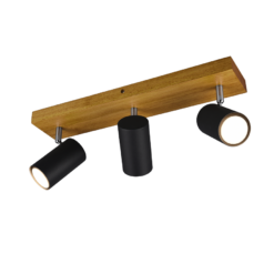 Σποτ Trio Lighting   3xGU10 Μαύρο Ματ Μεταλλικό    812400332