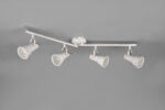 Φωτιστικό Spot Trio Lighting STEAM 4x E14 Λευκό Αντικέ Μεταλλικό, Περιστρεφόμενο – 813400427