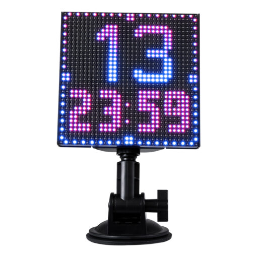 GloboStar® 81501 LED Scrolling Display 32×32 Pixel – Κυλιόμενη Ψηφιακή Πινακίδα / Επιγραφή Μονής Όψης P10 LED SMD DC 12V USB – Λειτουργία μέσω Wi-Fi με Εφαρμογή APP – IP20 – Μ13.2 x Π4 x Υ25cm – Πολύχρωμο RGBW – 1 Χρόνο Εγγύηση