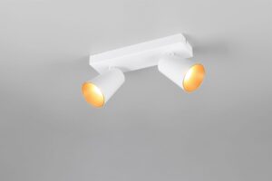 Πολύφωτο Σποτ Οροφής 2xGU10 Λευκό Trio Lighting – 817100231