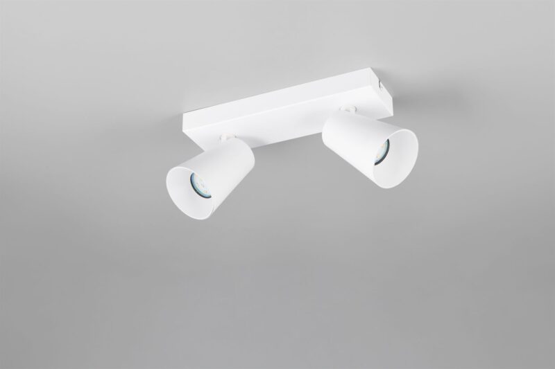 Πολύφωτο Σποτ Οροφής 2xGU10 Λευκό Trio Lighting – 817100231