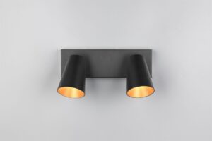Πολύφωτο Σποτ Οροφής 2xGU10 Μαύρο Trio Lighting – 817100232
