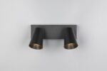 Πολύφωτο Σποτ Οροφής 2xGU10 Μαύρο Trio Lighting – 817100232