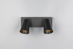 Πολύφωτο Σποτ Οροφής 2xGU10 Μαύρο Trio Lighting – 817100232