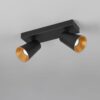 Πολύφωτο Σποτ Οροφής 2xGU10 Μαύρο Trio Lighting – 817100232