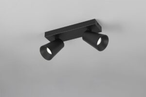 Πολύφωτο Σποτ Οροφής 2xGU10 Μαύρο Trio Lighting – 817100232
