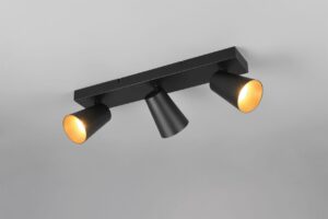 Πολύφωτο Σποτ Οροφής 3xGU10 Μαύρο Trio Lighting – 817100332