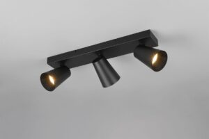 Πολύφωτο Σποτ Οροφής 3xGU10 Μαύρο Trio Lighting – 817100332