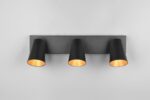 Πολύφωτο Σποτ Οροφής 3xGU10 Μαύρο Trio Lighting – 817100332