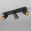 Πολύφωτο Σποτ Οροφής 3xGU10 Μαύρο Trio Lighting – 817100332
