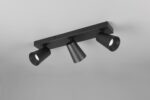 Πολύφωτο Σποτ Οροφής 3xGU10 Μαύρο Trio Lighting – 817100332