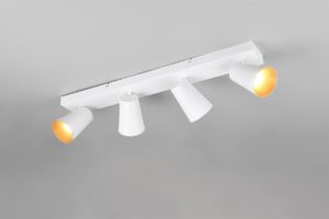 Πολύφωτο Σποτ Οροφής 4xGU10 Λευκό Trio Lighting – 817100431