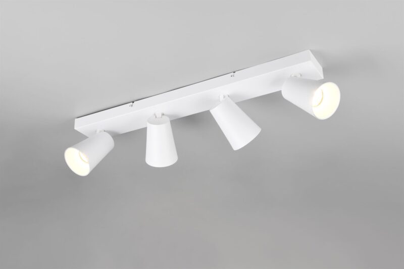 Πολύφωτο Σποτ Οροφής 4xGU10 Λευκό Trio Lighting – 817100431