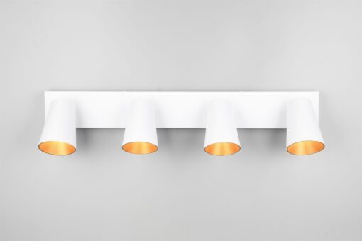 Πολύφωτο Σποτ Οροφής 4xGU10 Λευκό Trio Lighting – 817100431
