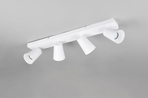 Πολύφωτο Σποτ Οροφής 4xGU10 Λευκό Trio Lighting – 817100431