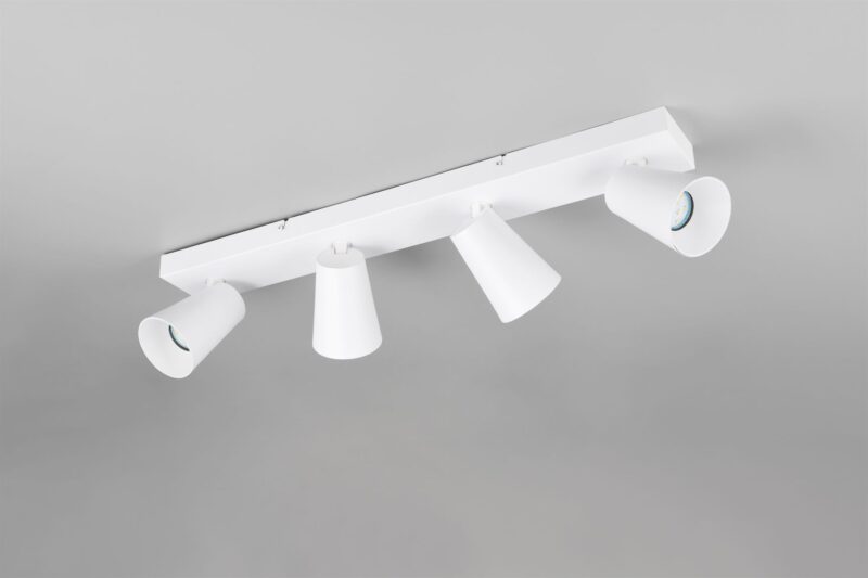 Πολύφωτο Σποτ Οροφής 4xGU10 Λευκό Trio Lighting – 817100431