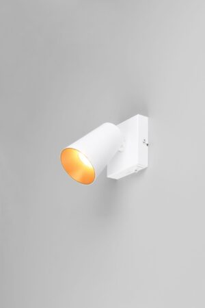 Φωτιστικό Σποτ Τοίχου/Οροφής Λευκό Ματ SHARP 1xGU10 με Διακόπτη Trio Lighting – 817170131