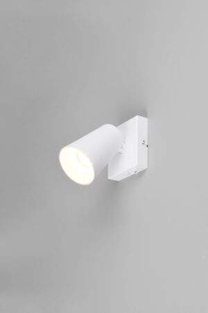 Φωτιστικό Σποτ Τοίχου/Οροφής Λευκό Ματ SHARP 1xGU10 με Διακόπτη Trio Lighting – 817170131
