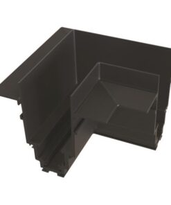 ΓΩΝΙΑ ΧΩΝΕΥΤΗ ΓΙΑ ΜΑΓΝΗΤΙΚΗ ΡΑΓΑ 90 STL-RLC03 ΜΑΥΡΗ EUROLAMP – 145-59912