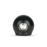 LED Φωτιστικό Τοίχου Στρογγυλό 6W V-TAC Μαύρο Αδιάβροχο IP65 SMD Θερμό Λευκό 3000Κ – 8303