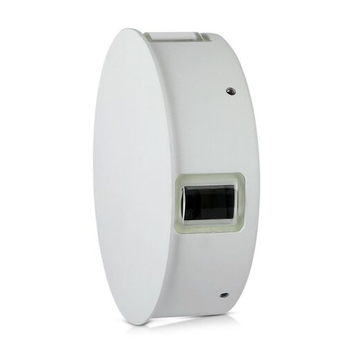 LED Φωτιστικό Τοίχου 4W V-TAC Λευκό Στρογγυλό Αδιάβροχο IP65 SMD Θερμό Λευκό 3000Κ – 8213