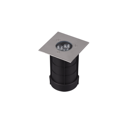 Χωνευτό Φωτιστικό Trio Lighting LED 3W  Νίκελ Ματ Ατσάλι 180lm 3000K IP65 821669107