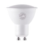 GloboStar® 60104 Σποτ LED GU10 MR16 8W 880lm 120° AC 220-240V IP20 Φ5 x Υ5.8cm Θερμό Λευκό 2700K – 3 Years Warranty