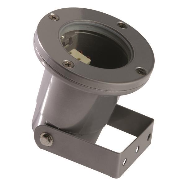 ΣΠΟΤ ΚΗΠΟΥ ΜΕΤΑΛΛΙΚΟ GU10 IP65 230V ΓΚΡΙ EUROLAMP – 147-68412