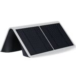 LED Ηλιακό Φωτιστικό 6.8W V-TAC με Αισθητήρα Αδιάβροχο IP65 Λευκό Πλαστικό Φυσικό Λευκό 4000K – 8278