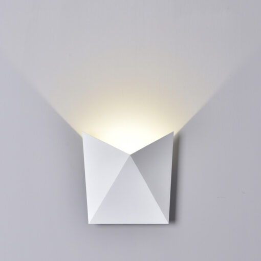 LED Φωτιστικό Τοίχου 5W V-TAC Λευκό Αδιάβροχο IP65 SMD Θερμό Λευκό 3000Κ – 8280
