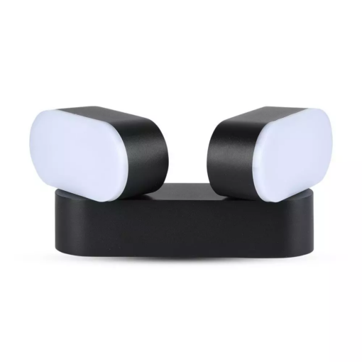 LED απλίκα 12W αρχιτεκτονικού φωτισμού 3000K Θερμό λευκό Μαύρο σώμα περιστρεφόμενο V-TAC – 8293