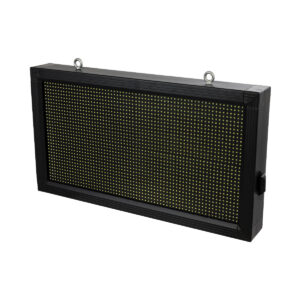 GloboStar® DISPLAY 90326 LED Scrolling Display 64x32cm – Κυλιόμενη Ψηφιακή Πινακίδα / Επιγραφή Μονής Όψης P10 LED SMD AC 220-240V – Λειτουργία μέσω Wi-Fi με Εφαρμογή APP – Αισθήτηρας Θερμοκρασίας και Υγρασίας – Αδιάβροχο IP65 – Μ72 x Π9 x Υ42.5cm – Ψυχρό Λευκό 6000K – 1 Χρόνο Εγγύηση