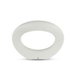 LED Φωτιστικό Τοίχου 10W V-TAC Λευκό Θερμό Λευκό 3000Κ – 8307