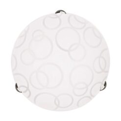 ΠΛΑΦΟΝΙΕΡΑ ΤΟΙΧΟΥ “LEIA” Φ30 Ε27 ΛΕΥΚΟ/ ΝΙΚΕΛ EUROLAMP 145-22401