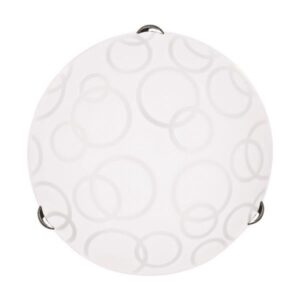 ΠΛΑΦΟΝΙΕΡΑ ΤΟΙΧΟΥ “LEIA” Φ30 Ε27 ΛΕΥΚΟ/ ΝΙΚΕΛ EUROLAMP 145-22401