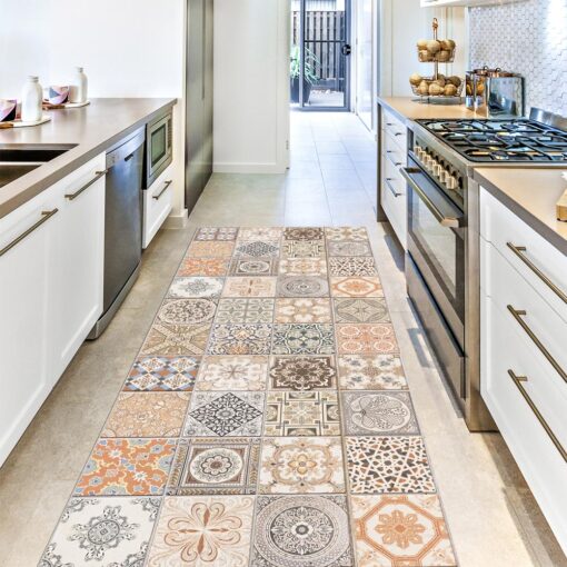 Persian Tiles – L διάδρομος βινυλίου Ango – 83126