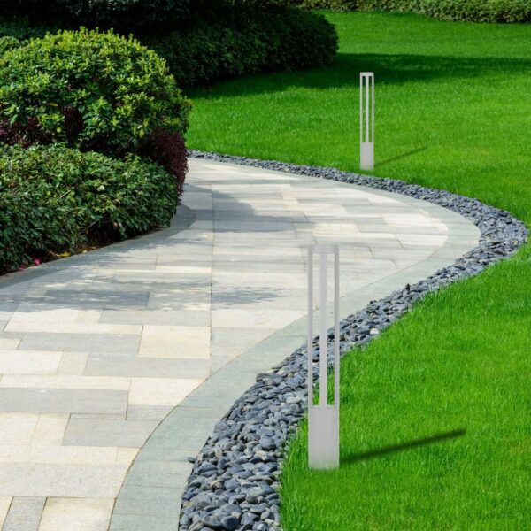 LED Κολονάκι Φωτιστικό 10W V-TAC 86cm Αδιάβροχο IP65 Λευκό Φυσικό 6400K – 8327